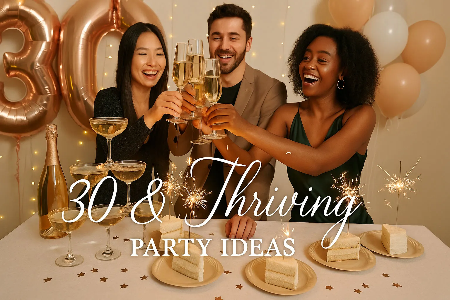 30th birthday party ideas eco friendly compostable plates