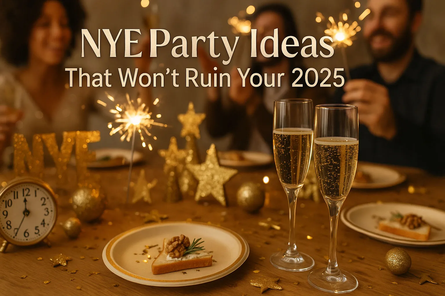 NYE Party Ideas That Won't Ruin Your 2025