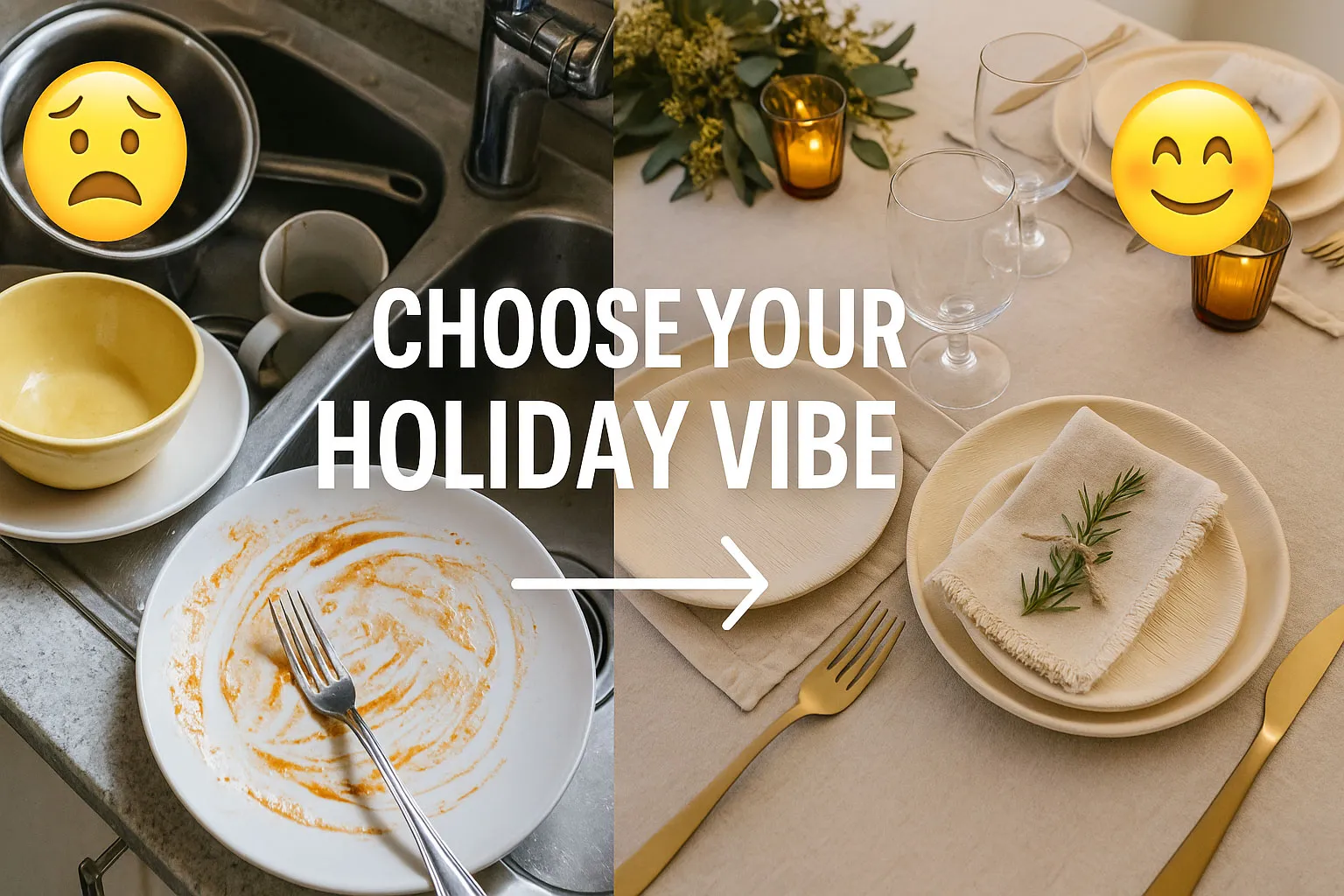 easy cleaning eco-frinedly plates vibe