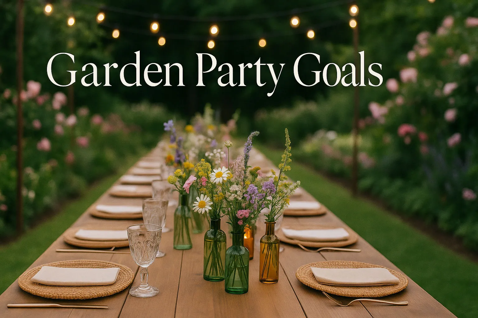eco-friendly compostable plates garden party