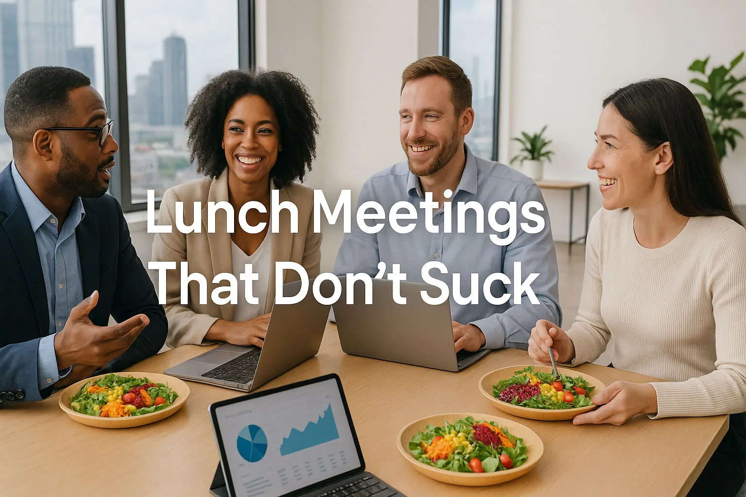 impress at meetings with eco-friendly compostable plates