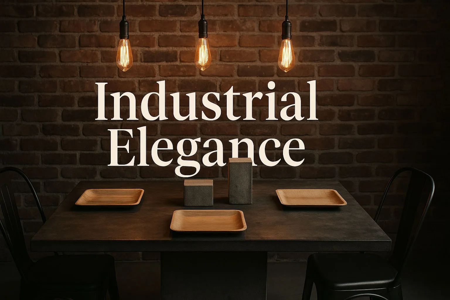 industrial look palm leaf plates eco-friendly disposable plates restuarant