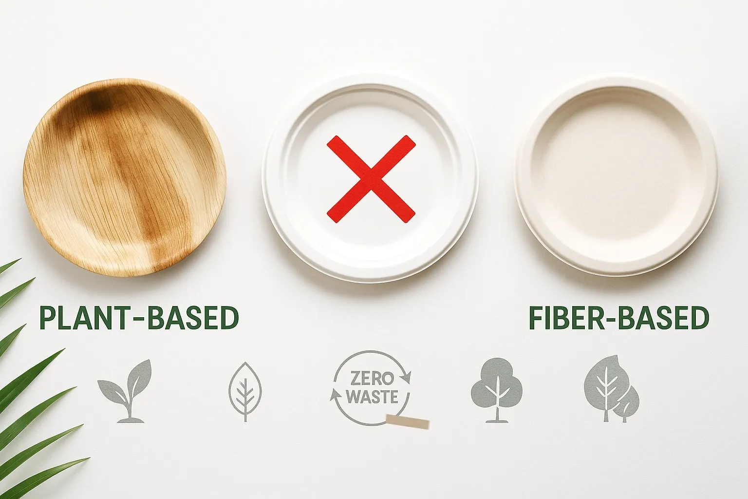 palm leaf plate comparison