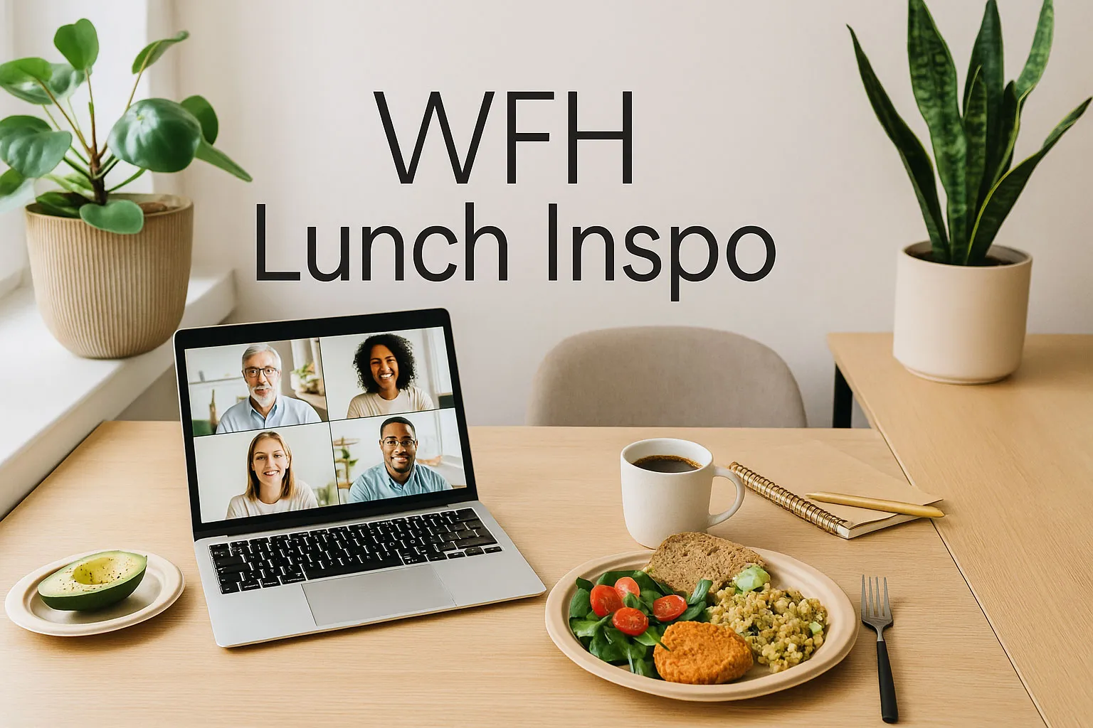 work from home lunch inspo